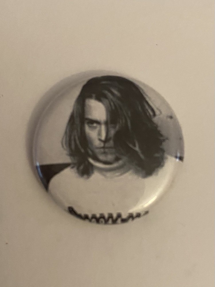Johnny Depp Pin Back Button P176