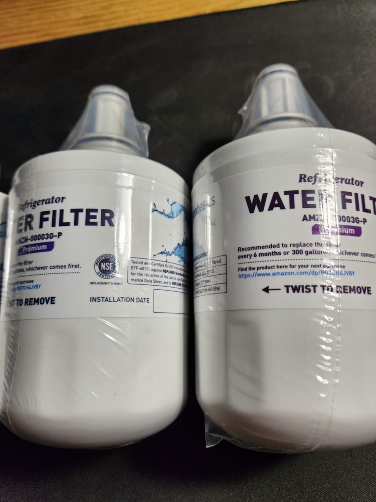 3 Pc Lot Water Filter for Samsung DA29-00003G Comparable Refrigerator