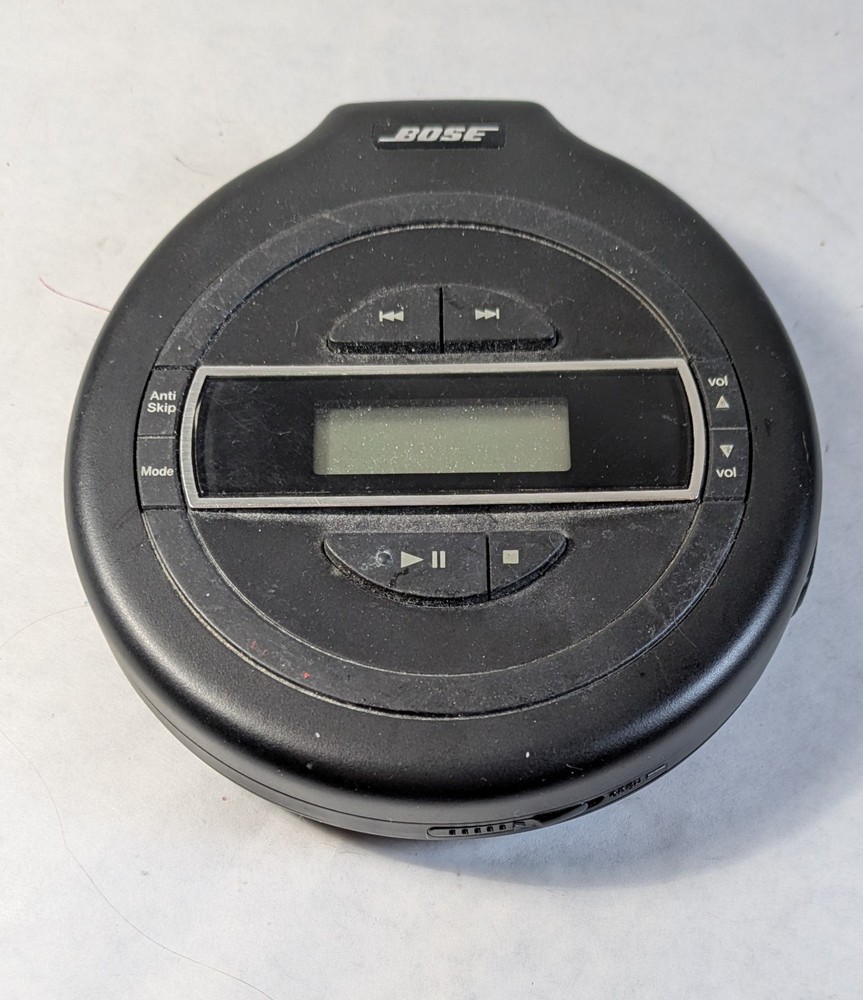 BOSE PM-1 Portable CD Player With Anti-Skip Technology Tested Works Great!