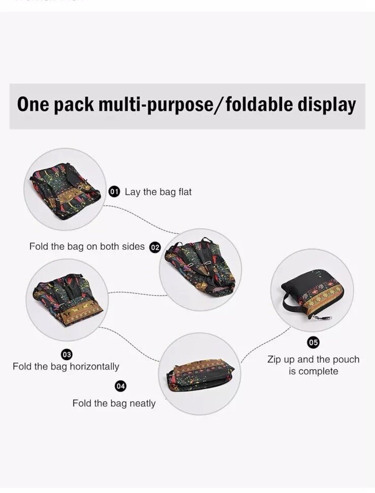 The BigOne Packable Foldable, Compact Backpack