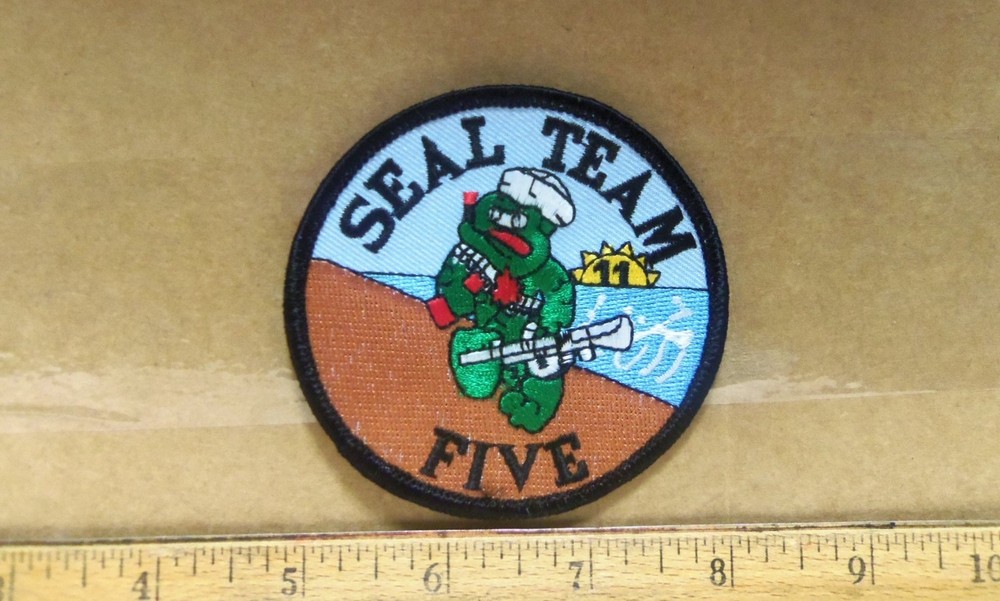 US Navy - Seal Team Five Embroidered Patch