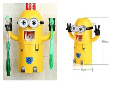 Toothbrush Holder Auto Toothpaste Squeezer Dispenser A3