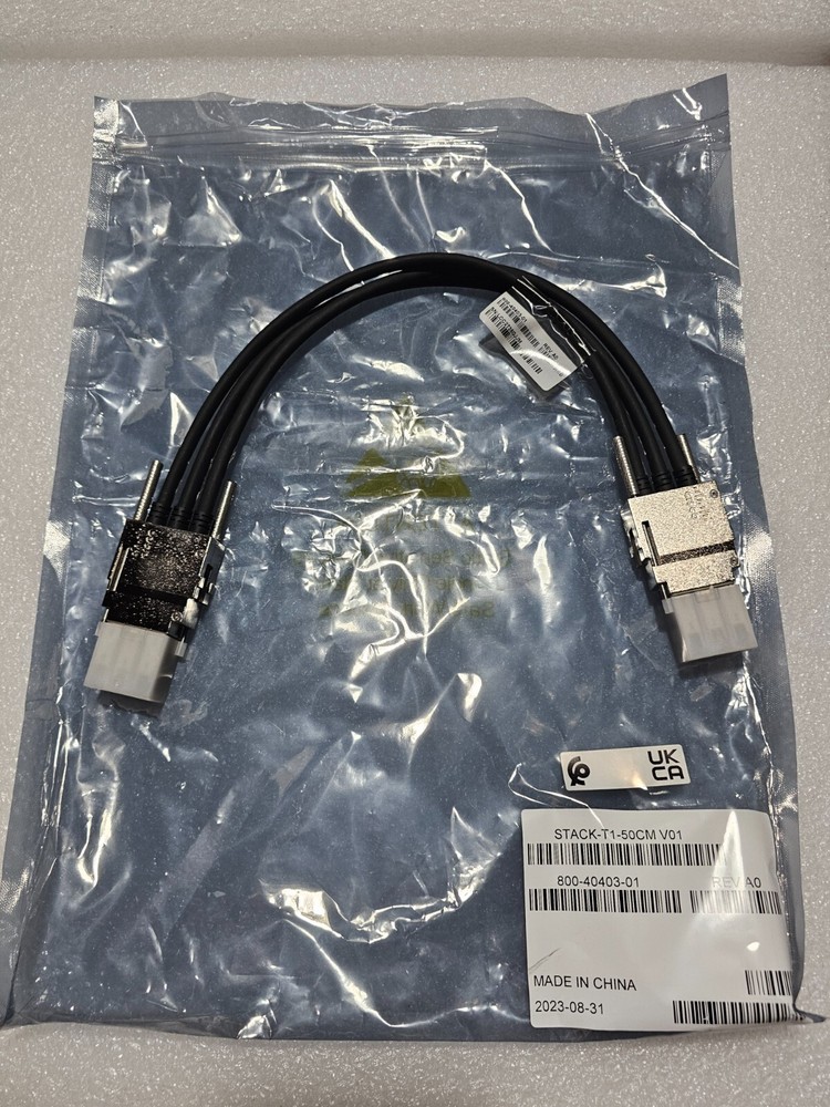 Cisco STACK-T1-50CM Stacking Cable For 3850 9300 Series Network Switch NEW