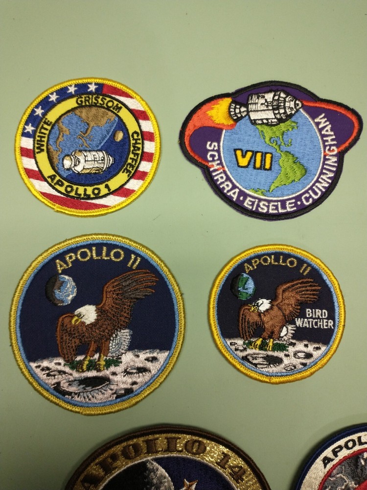Apollo Lion Brothers Mission Patch Set
