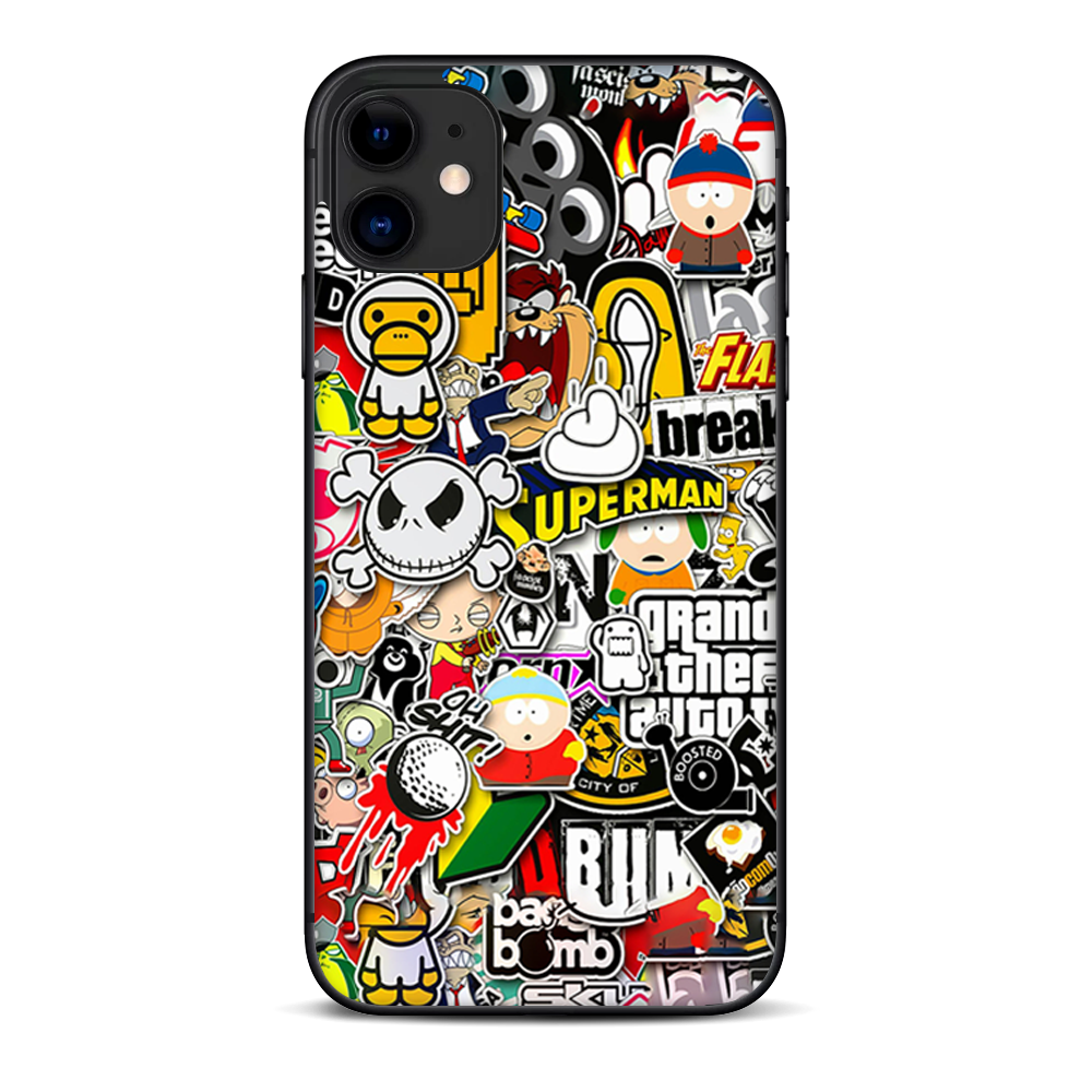 Skins Decal Wrap for Apple iPhone 11 - Sticker Slap