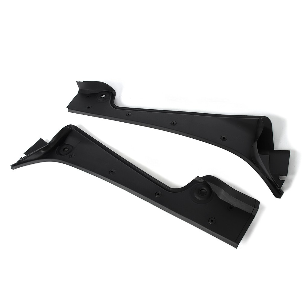 Fit For BMW E60 E61 2003-2010 Front Windshield Wiper Cowl Trim Panel Cover Black