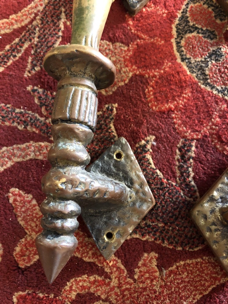 Old Spanish Revival Style Door Pulls