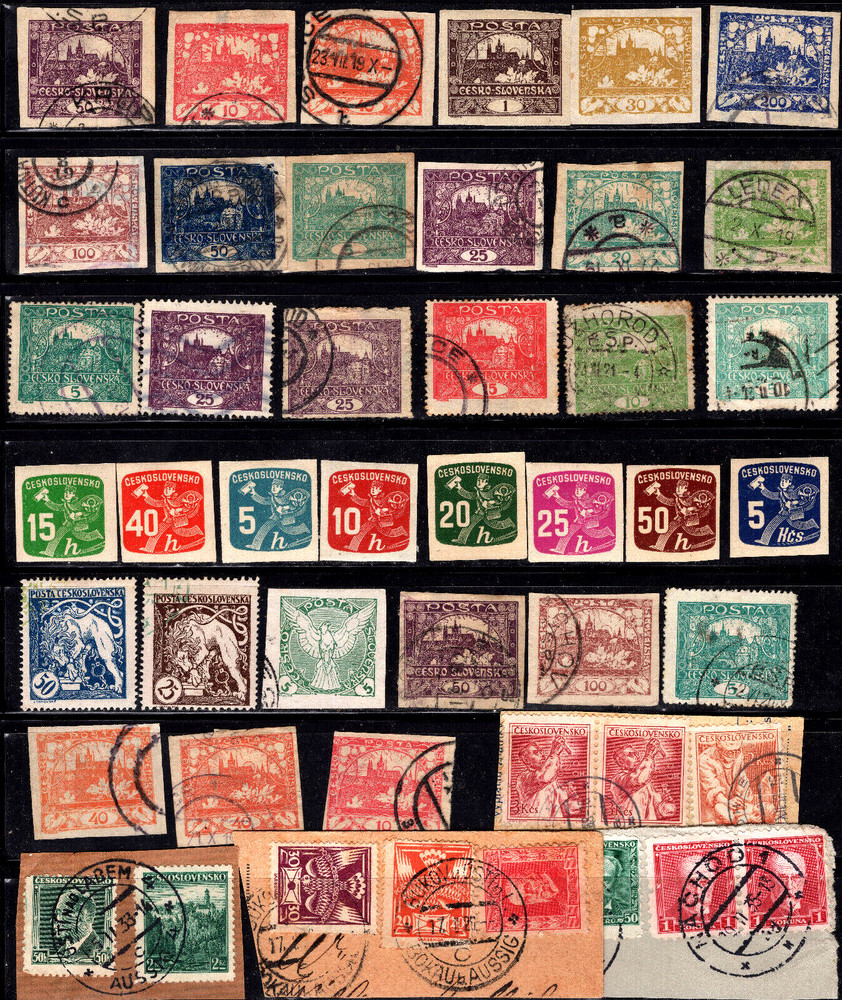 1920s Czechoslovakia Collection use & mint  VF