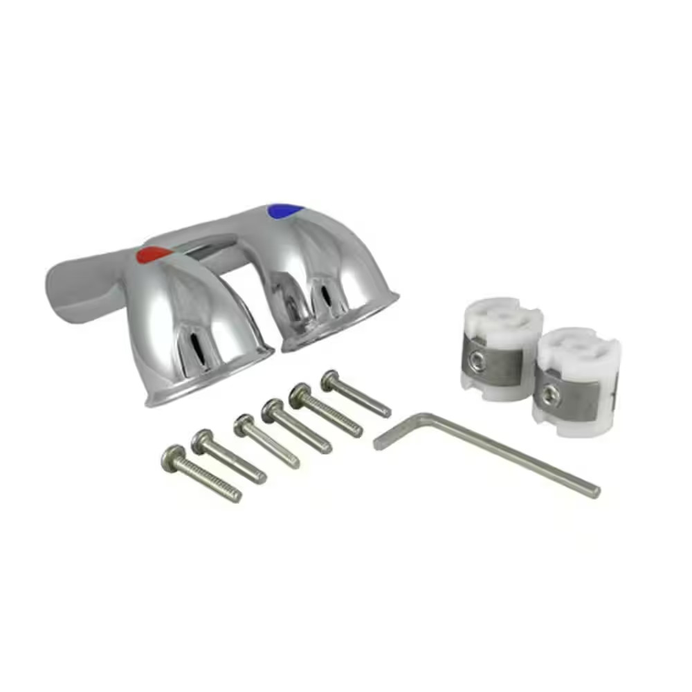 Ergo Lever Handles in Chrome