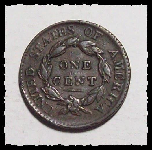 1817 Coronet Head Large CENT Nice Color Sharp VF+ #22D10