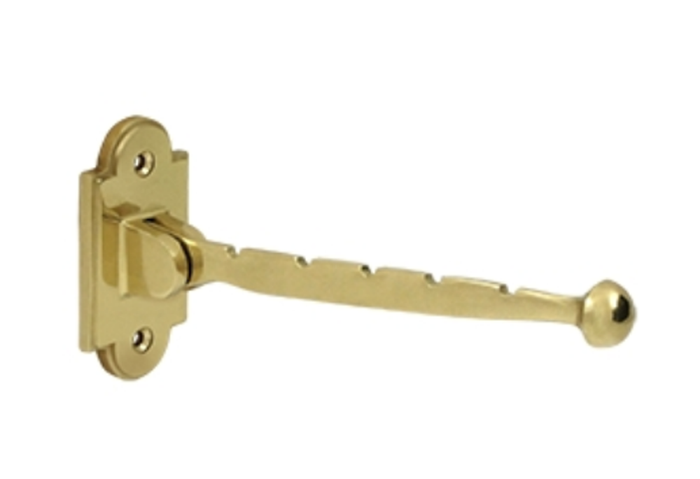 Garment Valet Coat Hook Solid Brass in 9 Variations by Deltana