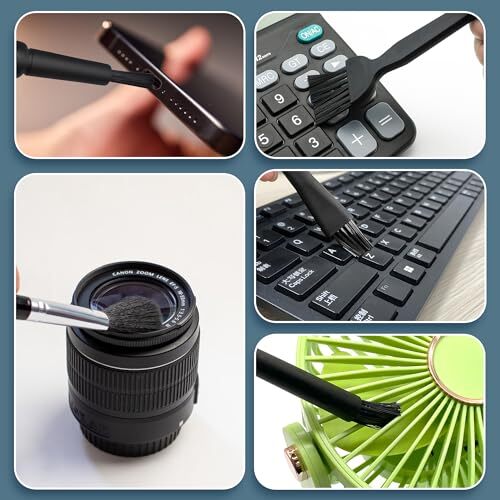 5 PCS Mini Keyboard Cleaning Brushes Kit, PP Handle Nylon Anti Static