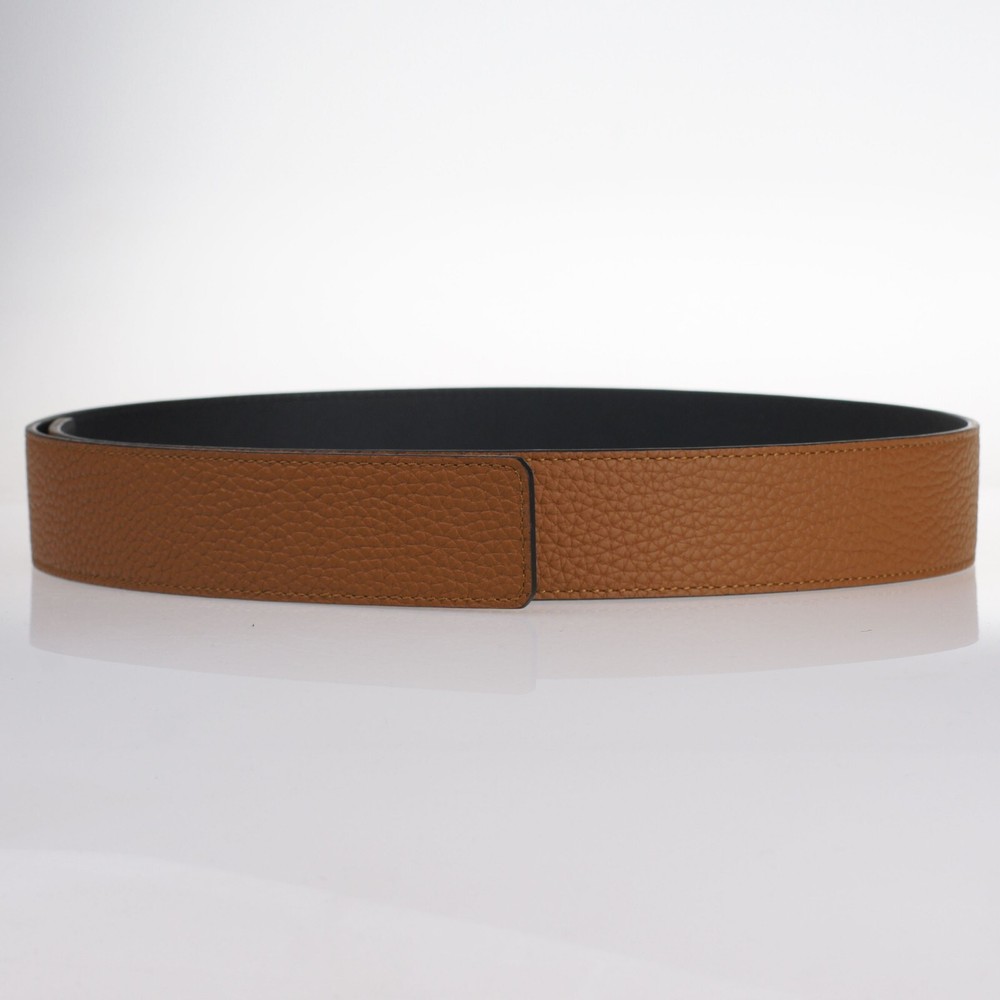 Full grain cowhide replacement belt without buckle 40mm wide