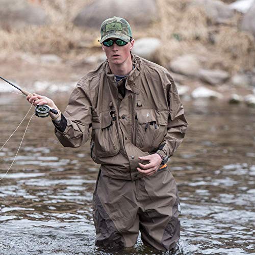 Java Hellbender Fly and Wading Fishing Jacket XX-Large Beige