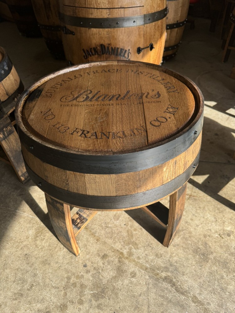 Blanton’s Bourbon Barrel Side Tables
