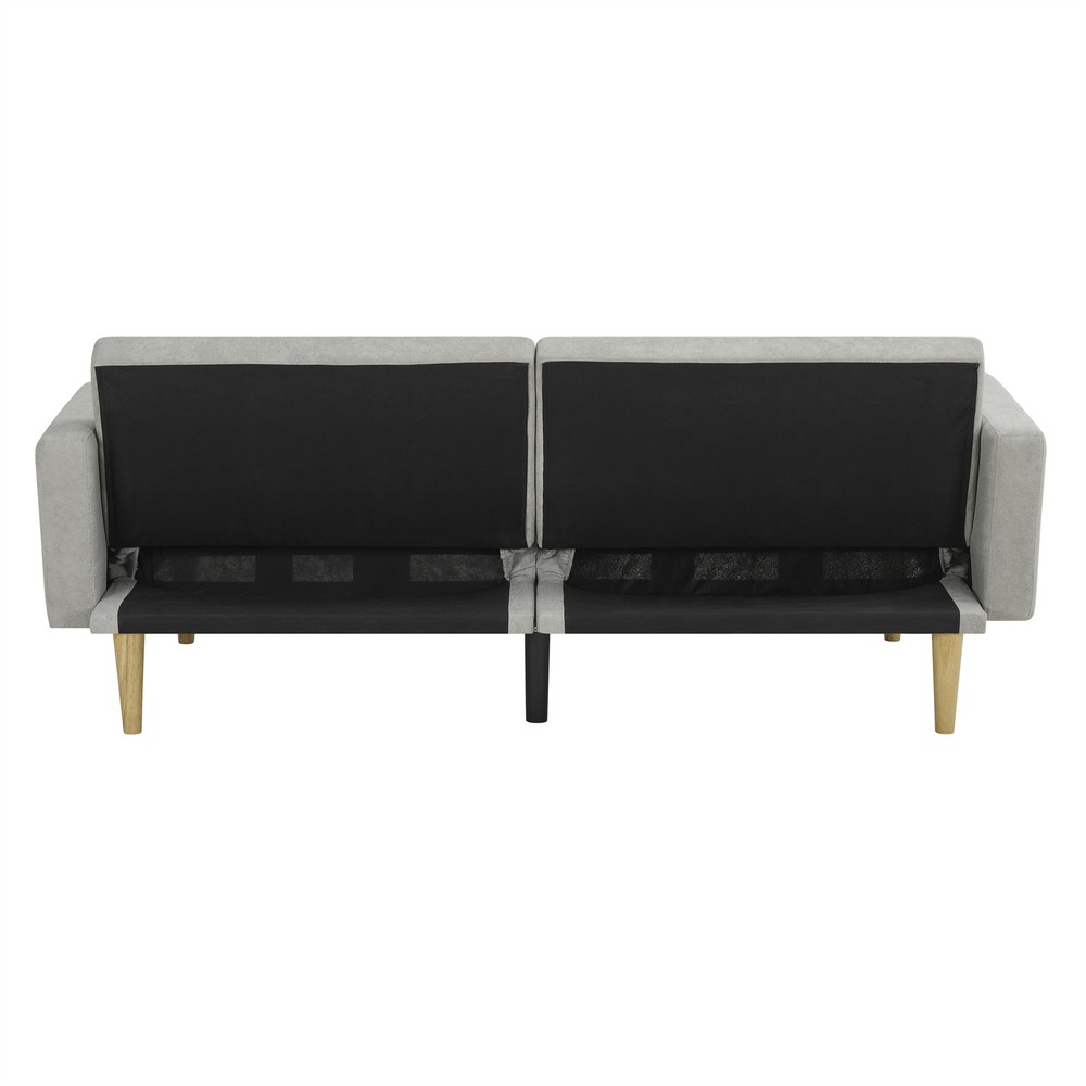Multi-Functional Futon Sofa Single Bed Sleeper Convertible Couch Foldable Modern
