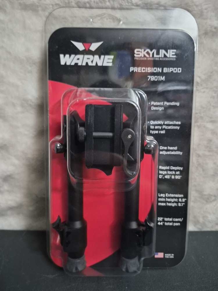 Warne Skyline Precision Bipod - 7901M