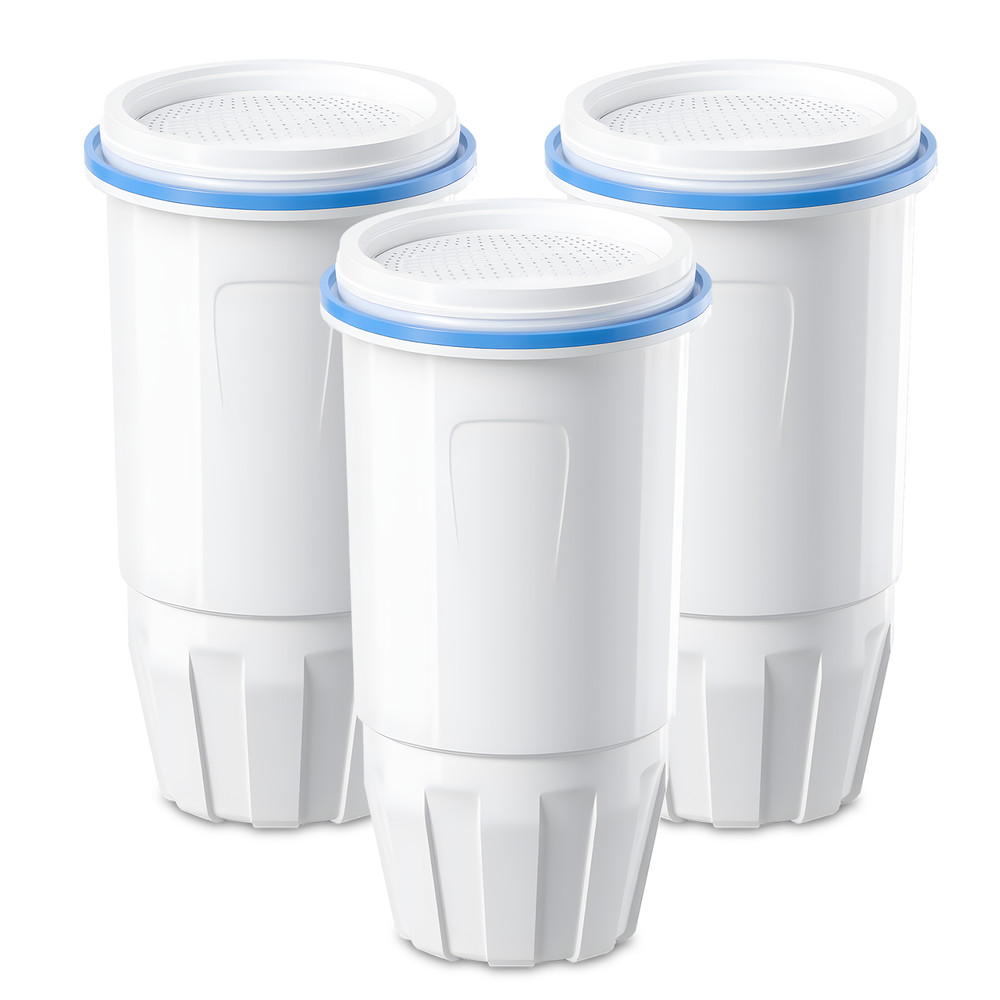 Water Filter Replacement Fit for Zero Pitcher and Dispenser ZR-001 ZR-017 3Pack
