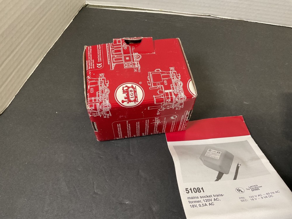 LGB G Scale 51081 Train Power Adapter 🚂 !LOOK!
