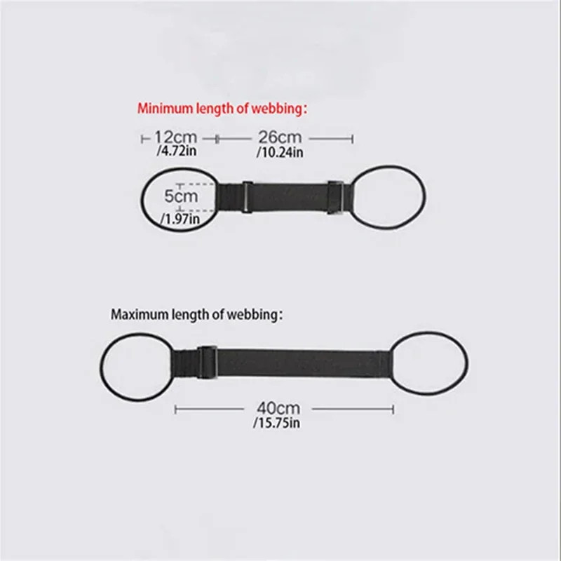 Adjustable Elastic Luggage Strap Carrier Strap Baggage Bungee Belts Suitcase