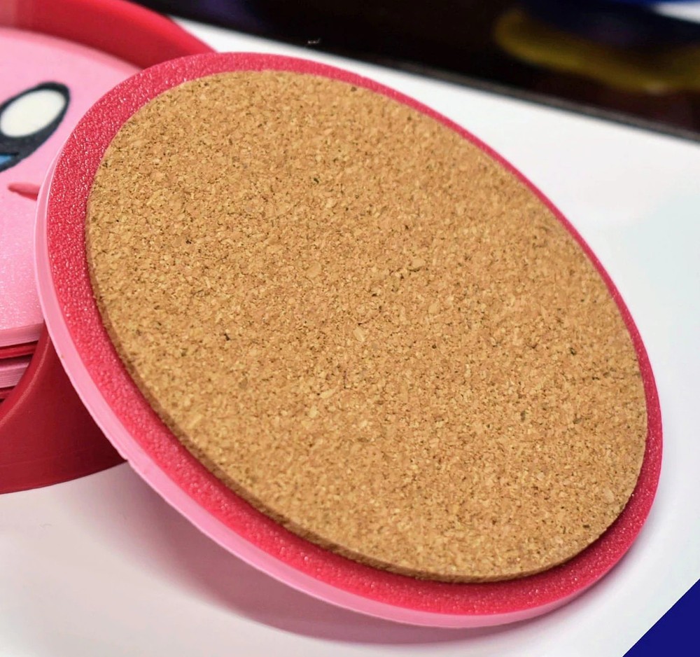 Kirby Coaster - Individual - 3D Printed