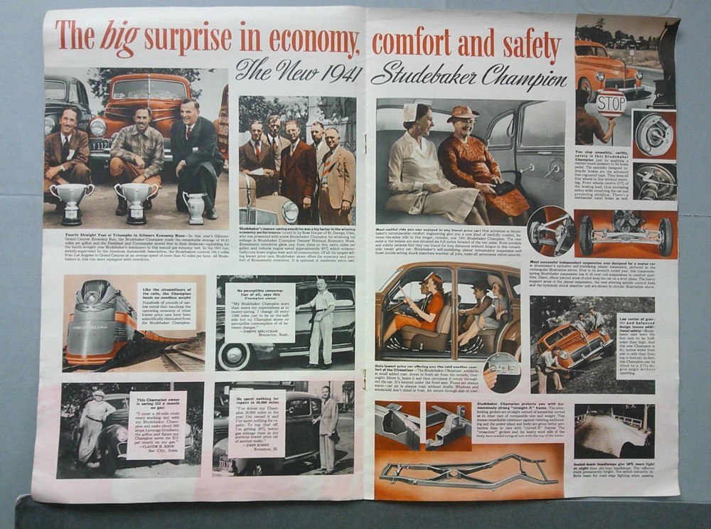 1941 Studebaker Champion Sales Catalog