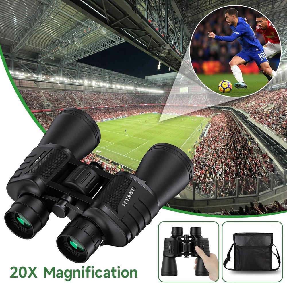 20x50 High Powered Binoculars for Adults, Waterproof Compact Binoculars with ...