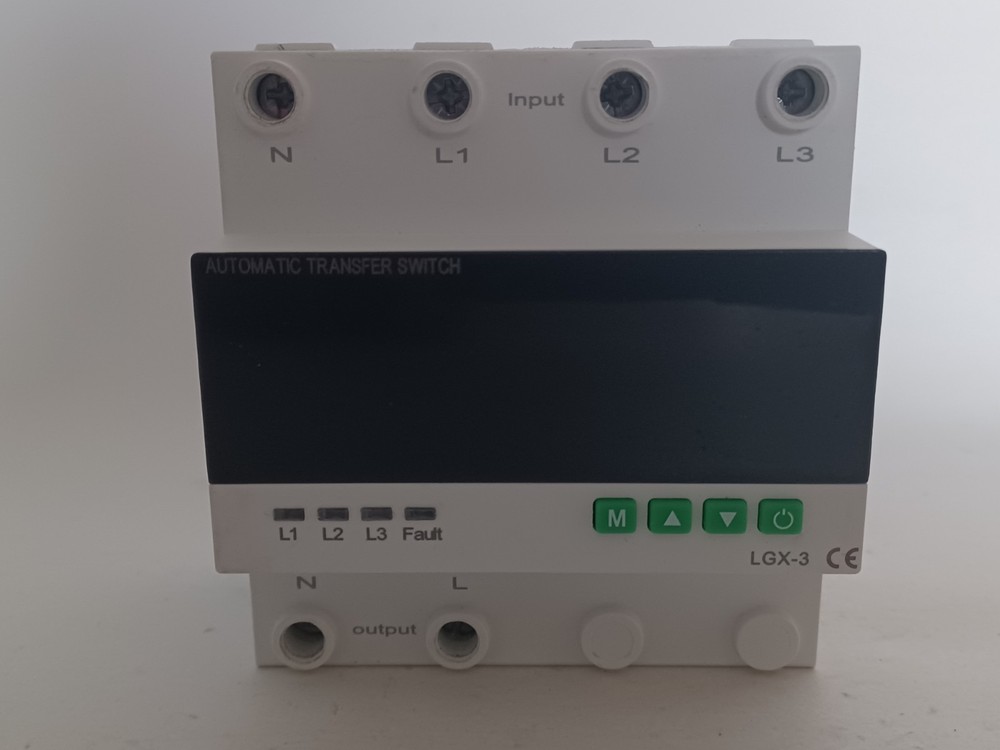 LGX3-1 63A Automatic Transfer Switch Overvoltage Undervoltage Protection 63A