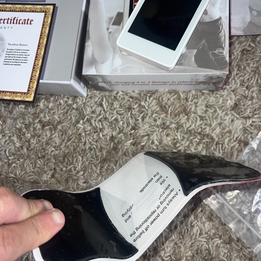 True Stim 6 Channel Wireless Touchscreen Premium Stimulation System Complete