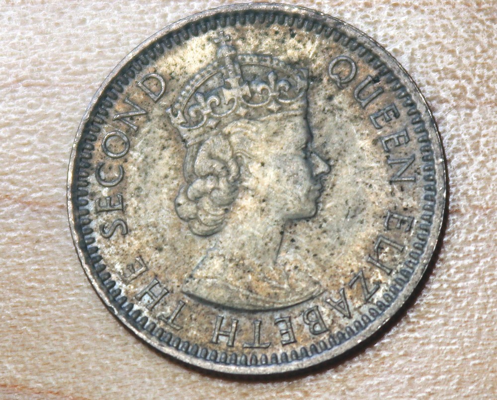 1957 H Malaya & British Borneo 10 Cents
