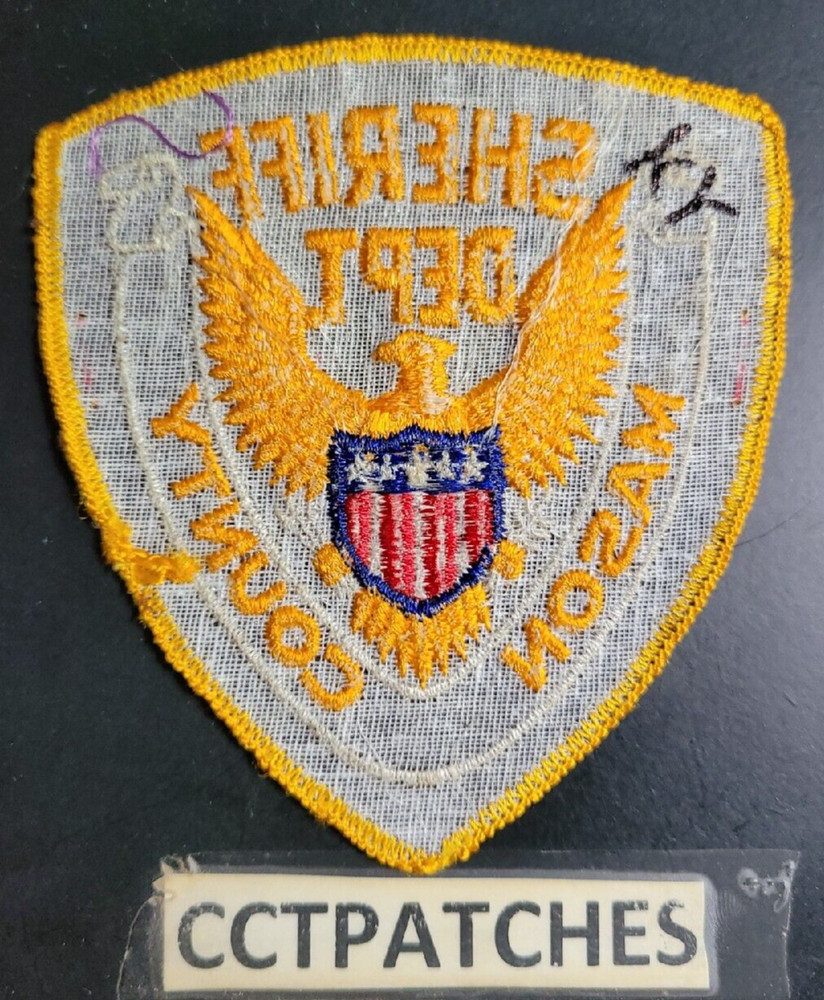 MASON COUNTY, ILLINOIS SHERIFF SHOULDER PATCH IL