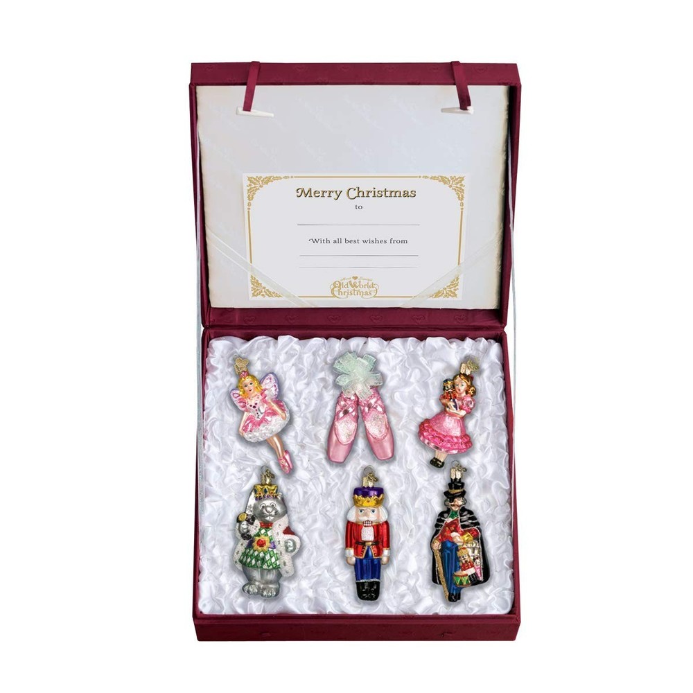 Old World Christmas Nutcracker Suite Keepsake Box Collection