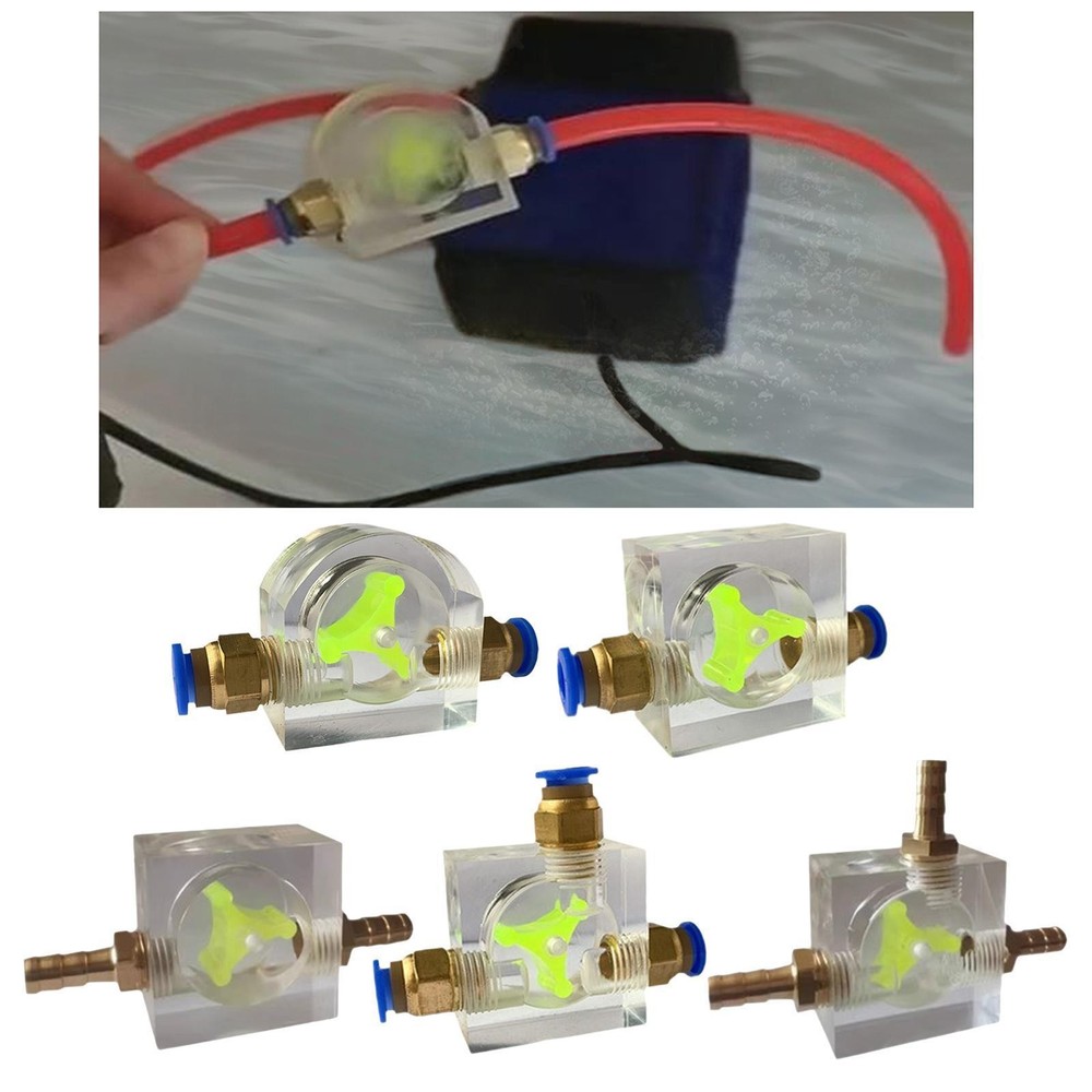 Water Flow Indicator Sturdy Water Cooling System Kit for Laptop Computer PC
