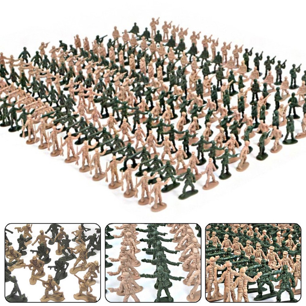 Useful Character Model Sand Table Table Game War Game 100Pcs 4cm Figures