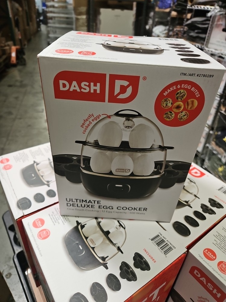 Dash Ultimate Deluxe Egg Cooker with Egg Bite Trays