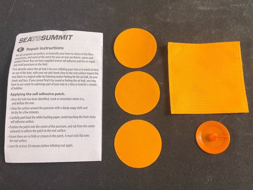 sea to summit ultralight sleeping pad small Tested