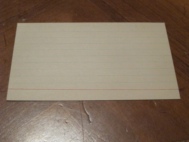 Ed Cihocki Autographed Index Card JSA Auc Cert