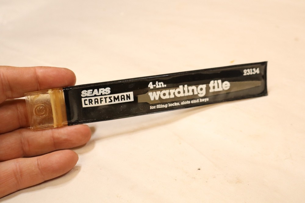 Sears craftsman 4" ward file 3134