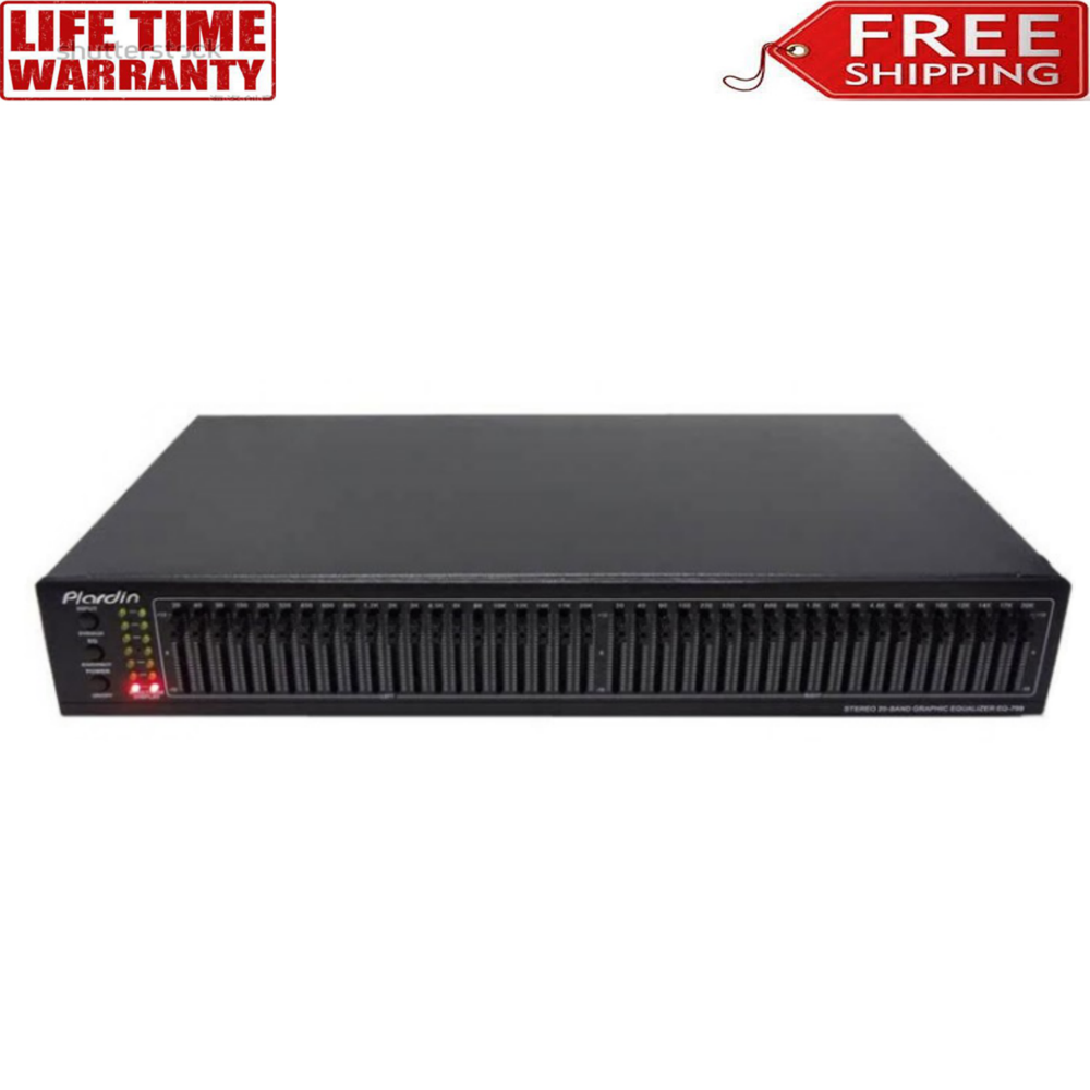 220V 40-band Stereo Graphic EQ Equalizer Audio Equalizer High Performance