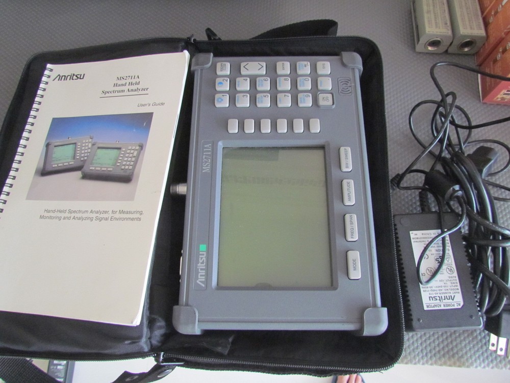 Anritsu MS2711A handheld Spectrum Analyzer 100kHz-3GHz