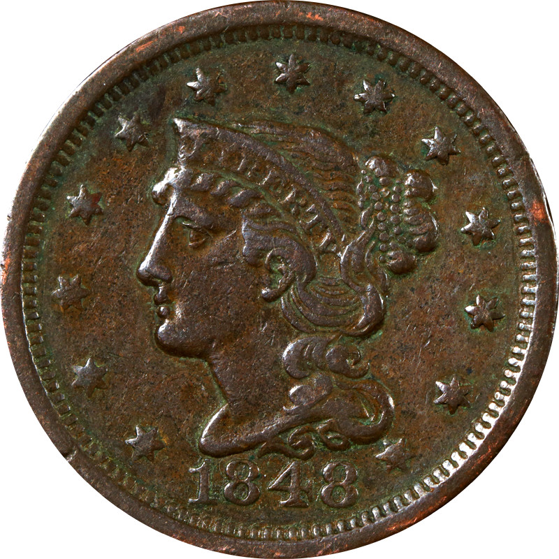1848 Large Cent