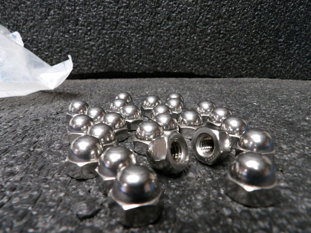 (25) Cap Nuts, 5/16-18, 18-8 SS, (C)