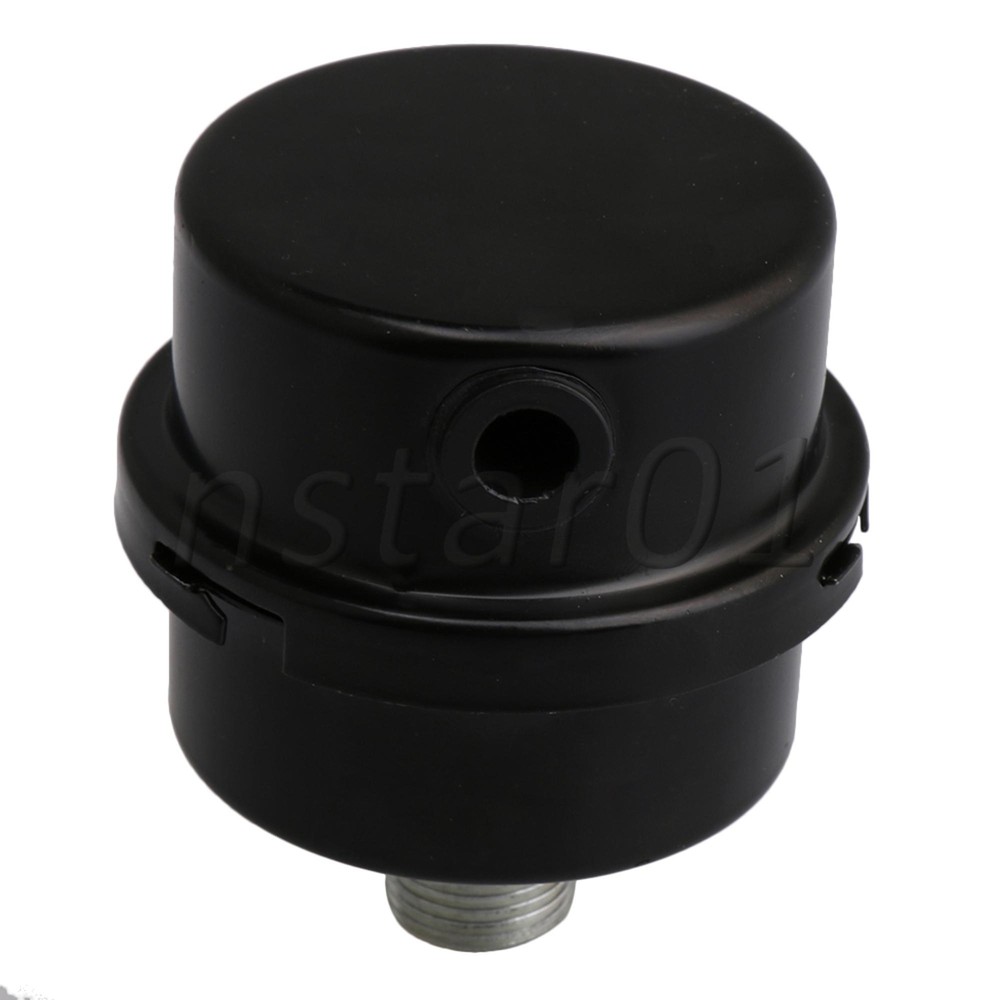 3/8PT 1.6 cm Air Compressor Intake Filter Black