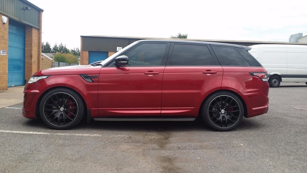 Range Rover Evolution Lowering Left Set Sport Vogue L405 L494 (High Precision)