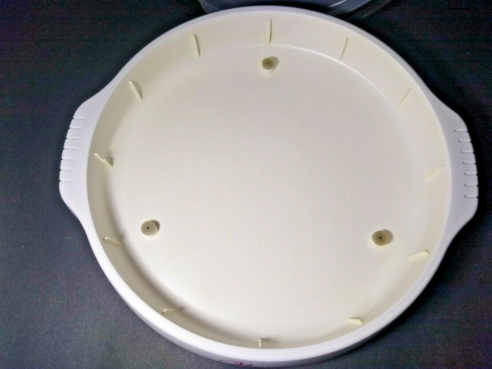Nuwave Pro Infrared Oven White Replacement Part Bottom Base Pizza Liner DripTray