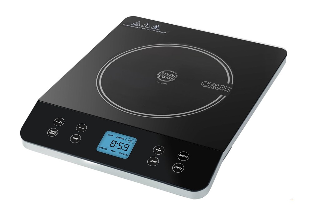 Portable Induction Cooktop, Electric Hot Plate, Programmable Single Burner wi...