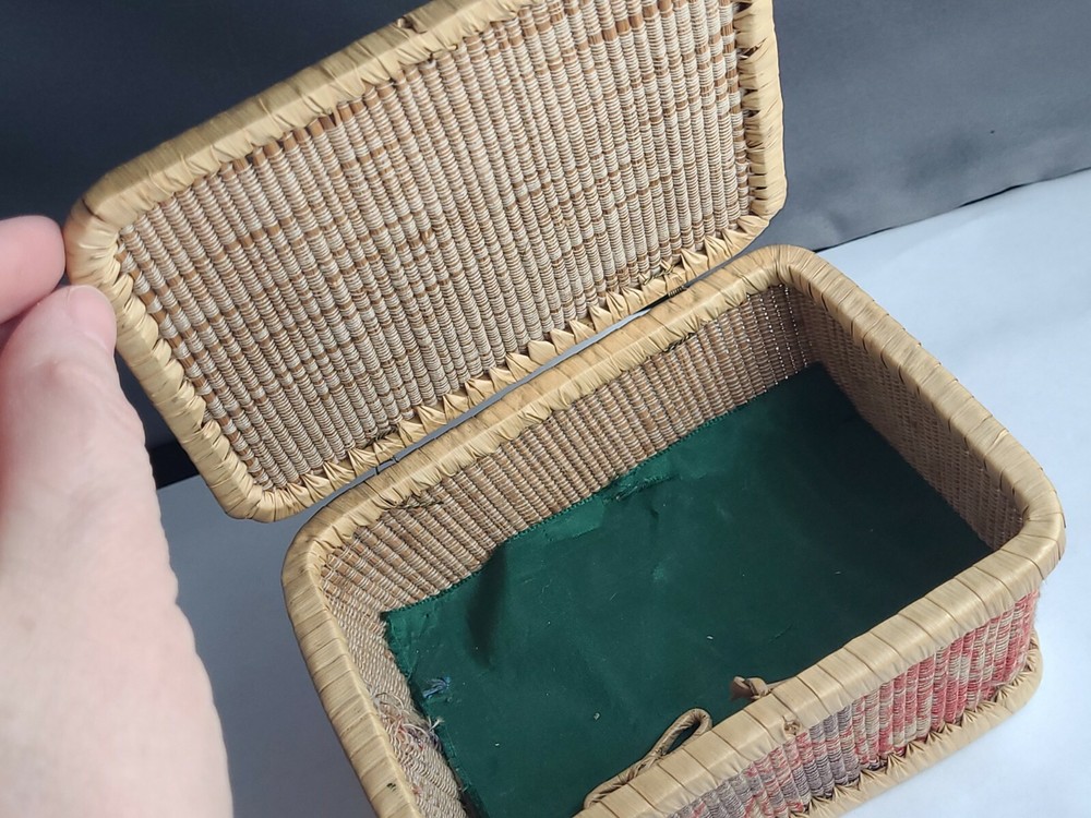 Vintage Small Asian Style Basket