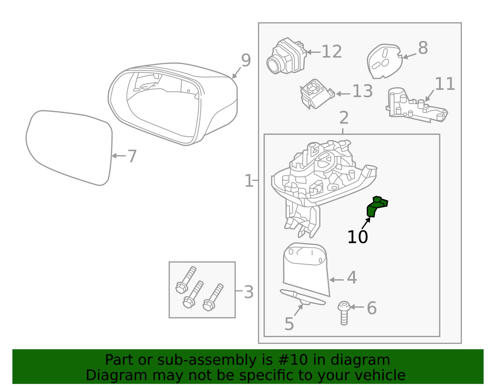 Genuine Volvo Temp Sensor 30674546