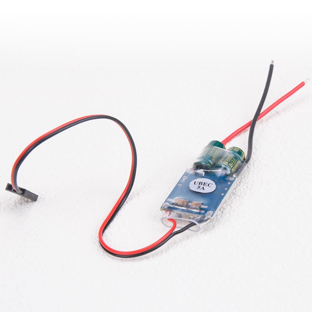 2 PCS UBEC 5V 5A External BEC Voltage Regulator Antijamming Switching 2-7S