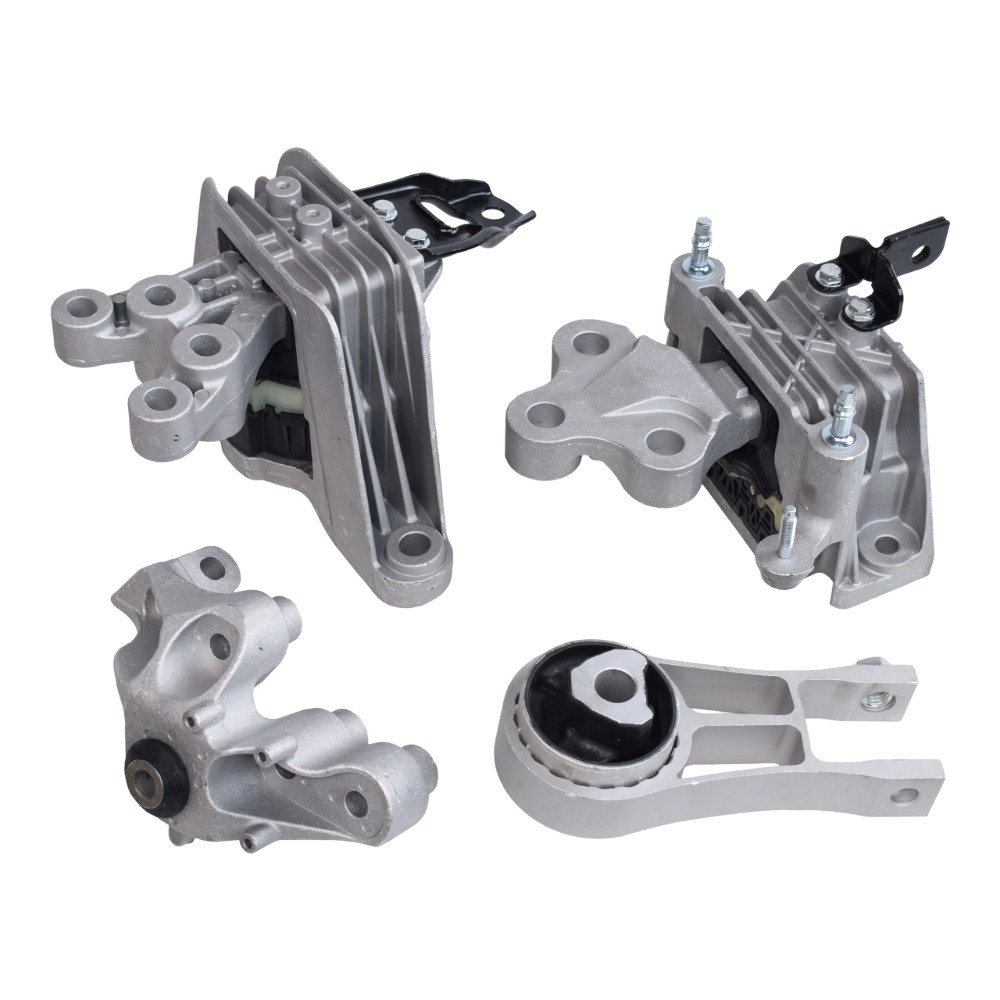 4X Engine Motor & Trans Mount Kit For 2017-2024 Chrysler Pacifica 3.6L Automatic